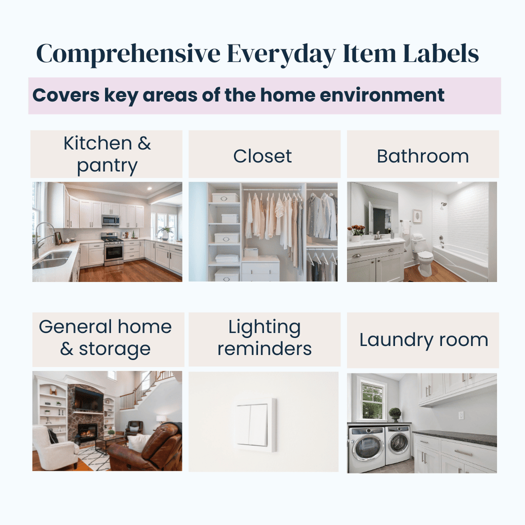 Waterproof Labels for Home Organization and Daily Routines
