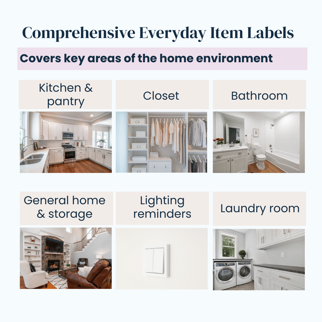 Waterproof Labels for Home Organization and Daily Routines