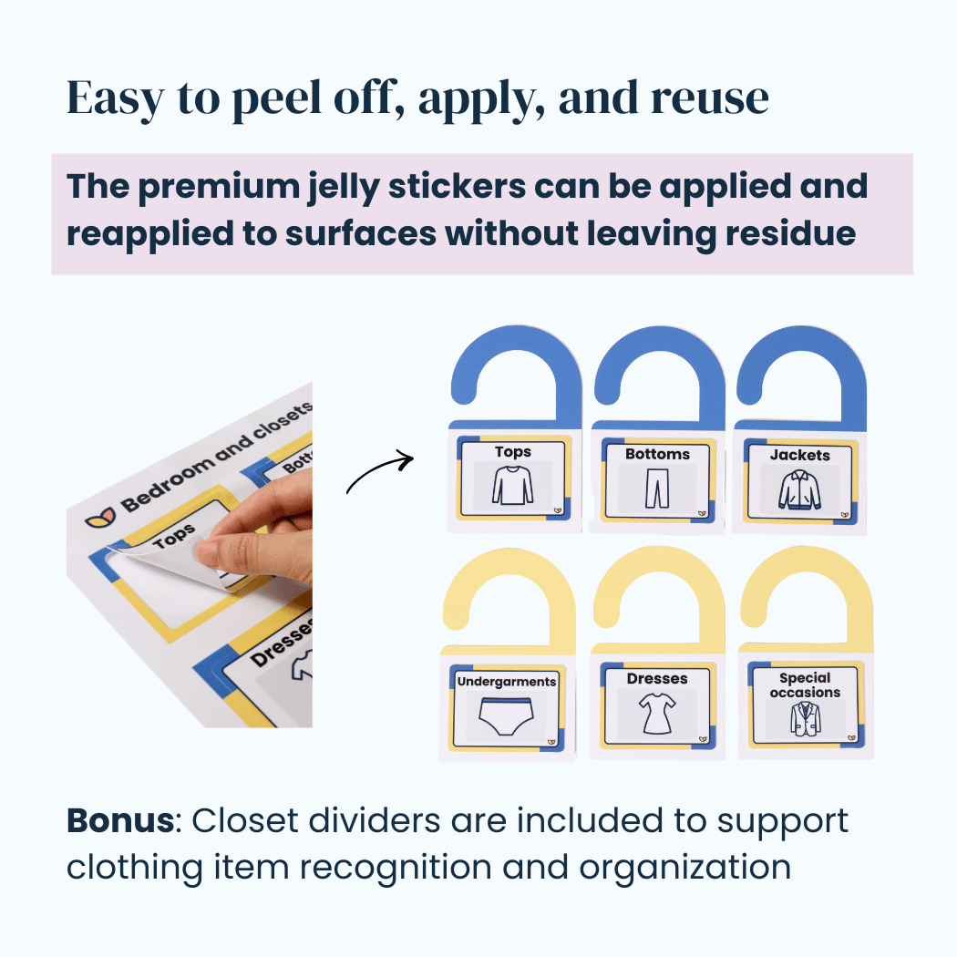 Waterproof Labels for Home Organization and Daily Routines
