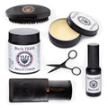 Gluten-Free Vegan Men’s Grooming Set – Nut-Free Beard Balm, Cream, Oil & Kit