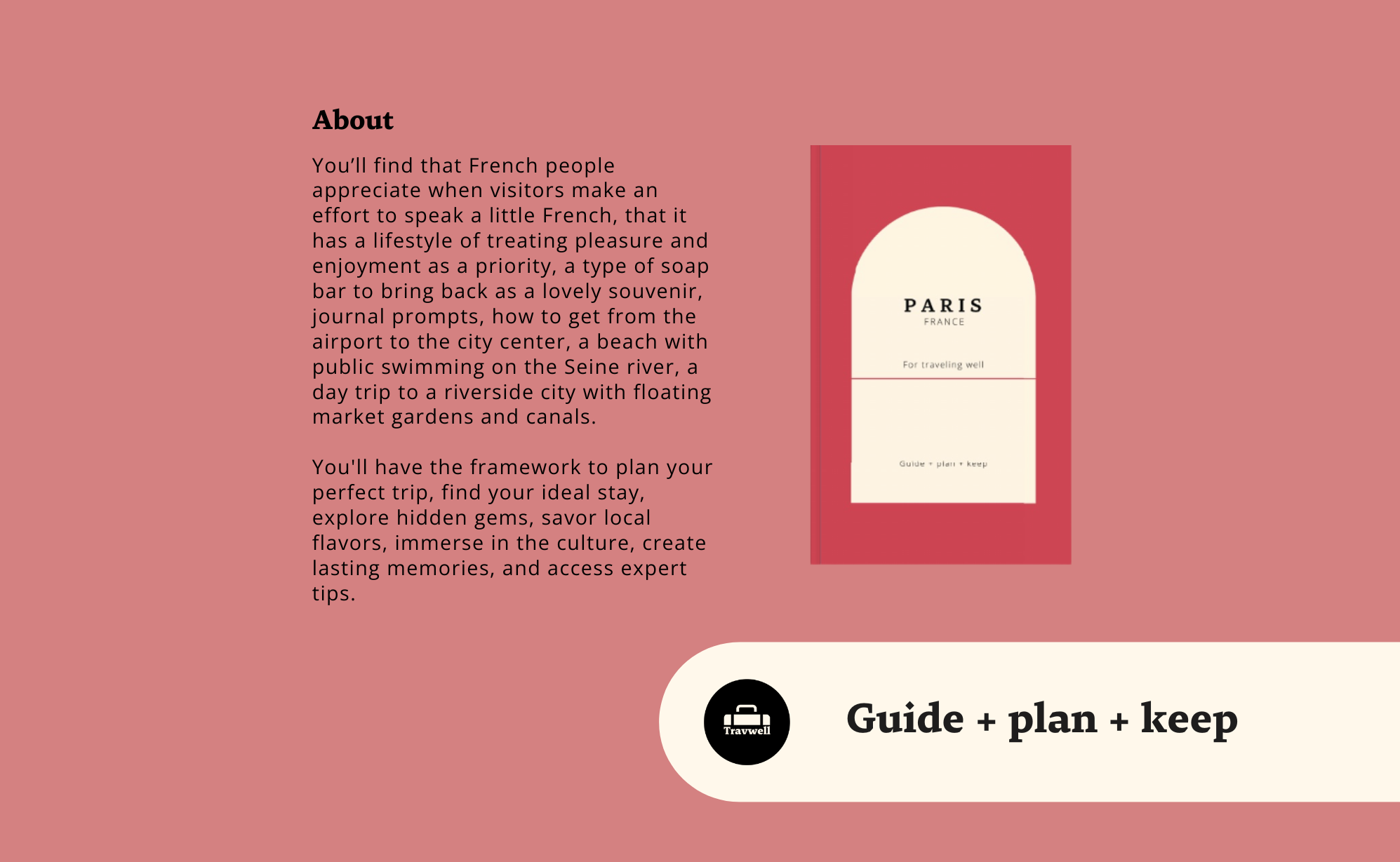 Paris Travel Planner for Designing a Trip of a Lifetime