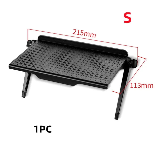 1/3PCS TV Screen Top Storage Shelf Adjustable Monitor Storage Rack Computer Desktop Display Stand TV Storage Rack Home Organizer