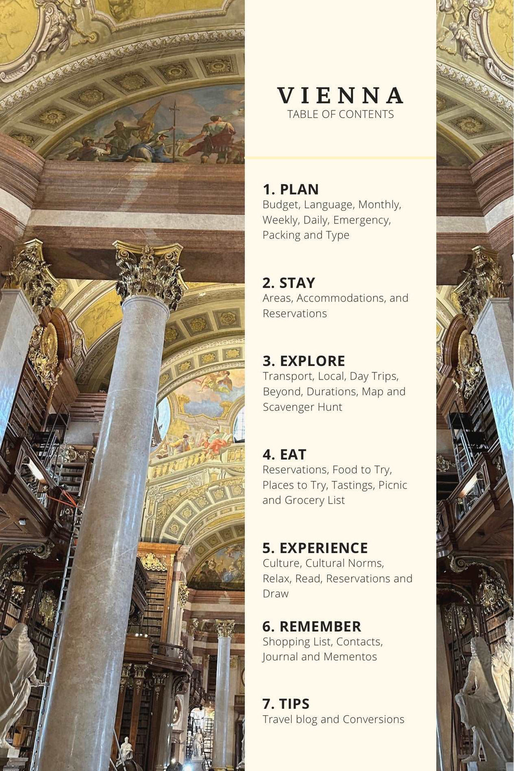 Vienna Trip Planner: Austria Printed Guide Book for an Elegant Time
