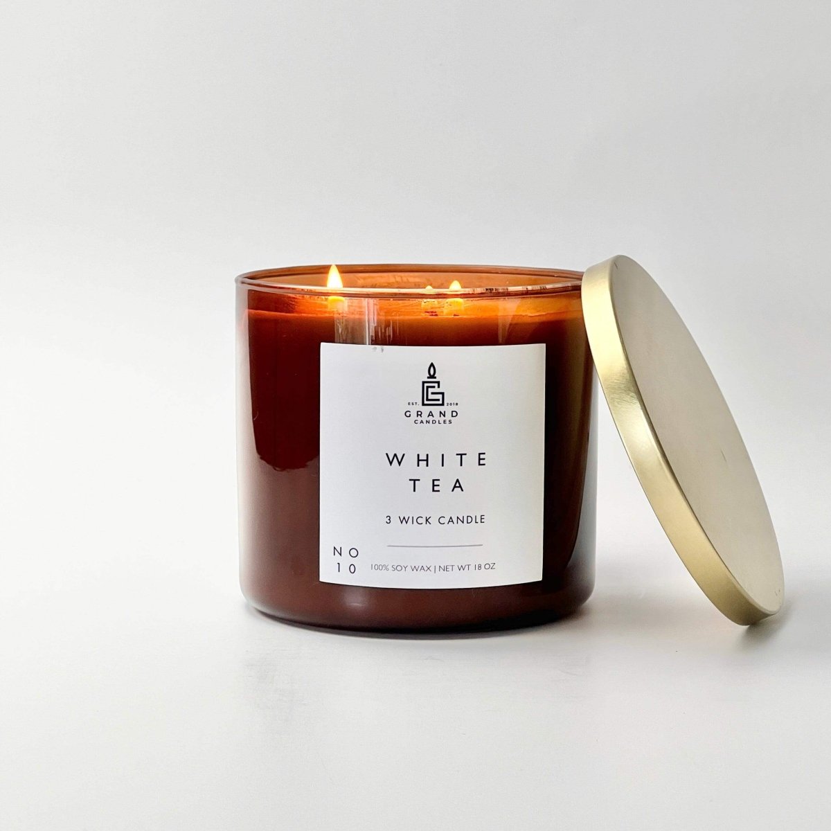 White Tea Candle
